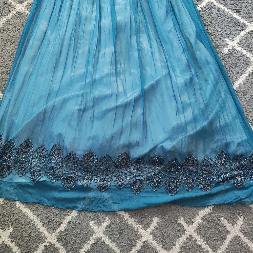 Adrianna Papel Beaded Evening Dress size 12 - Picture 7 of 11